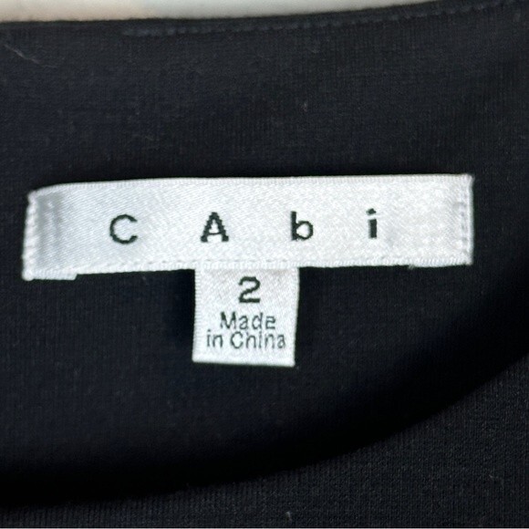 CAbi Black Sleeveless Blouse 2 - Picture 3 of 8